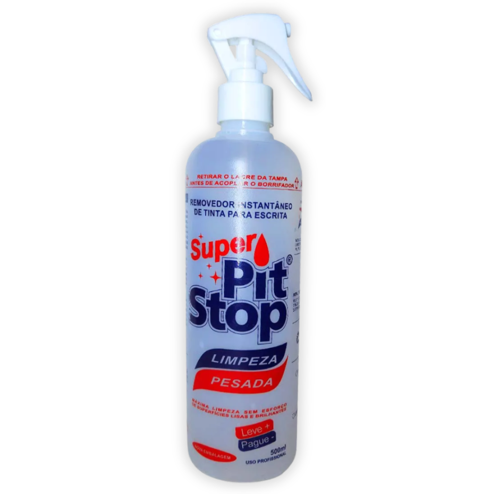 Limpador de Quadro Branco Super Pit Stop 500ml Brasinks