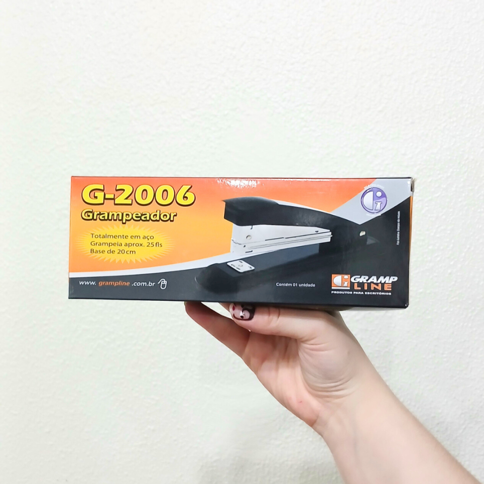 Grampeador 25 Folhas G-2006 Grampline - #3