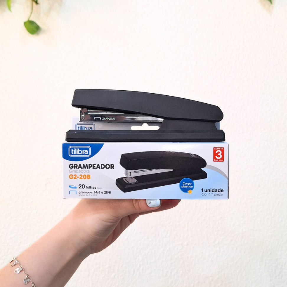Grampeador 20 Folhas G2-20B Tilibra - #4