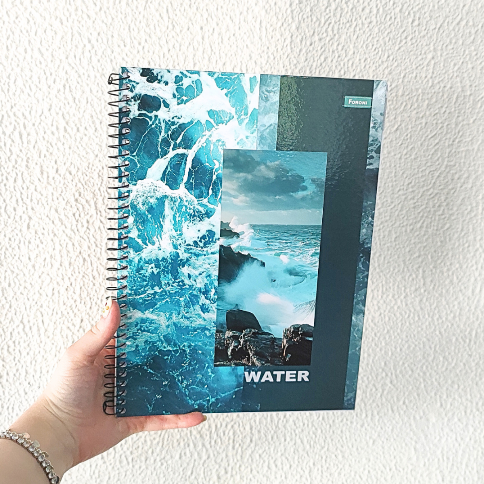 Caderno com Espiral Universitário 4 Elementos Mais 1 Matéria Foroni - #1