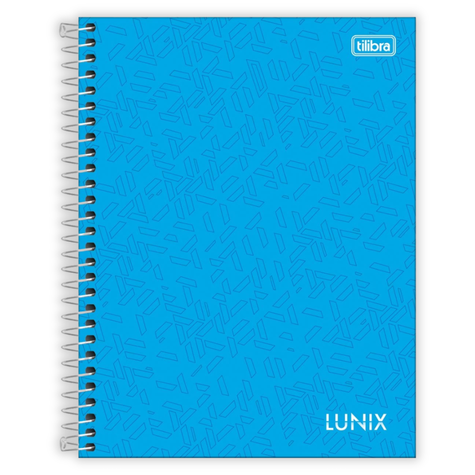 Caderno com Espiral Colegial 1 Matéria Lunix Tilibra - #1