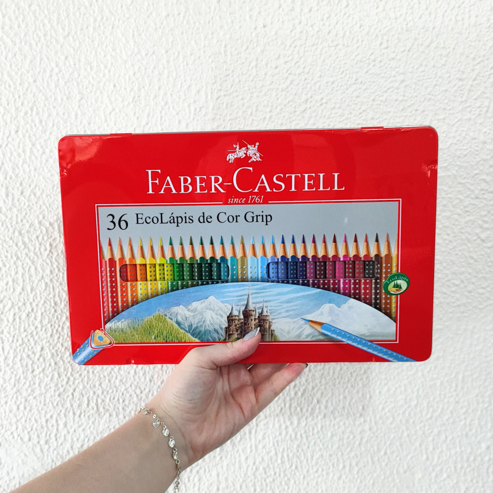Lápis de Cor Eco Lata 36 Cores Grip Faber-Castell - #4