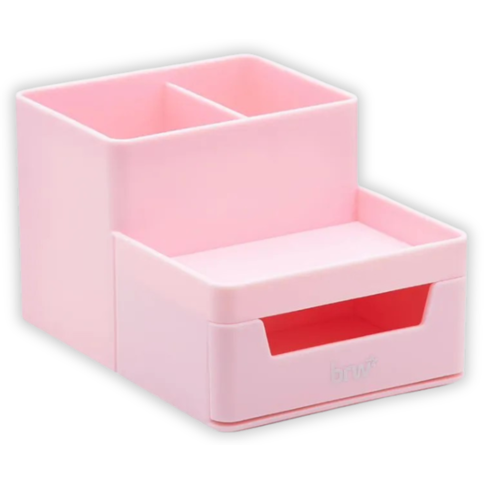 Organizador com Gaveta Acrílico Pastel BRW - #2