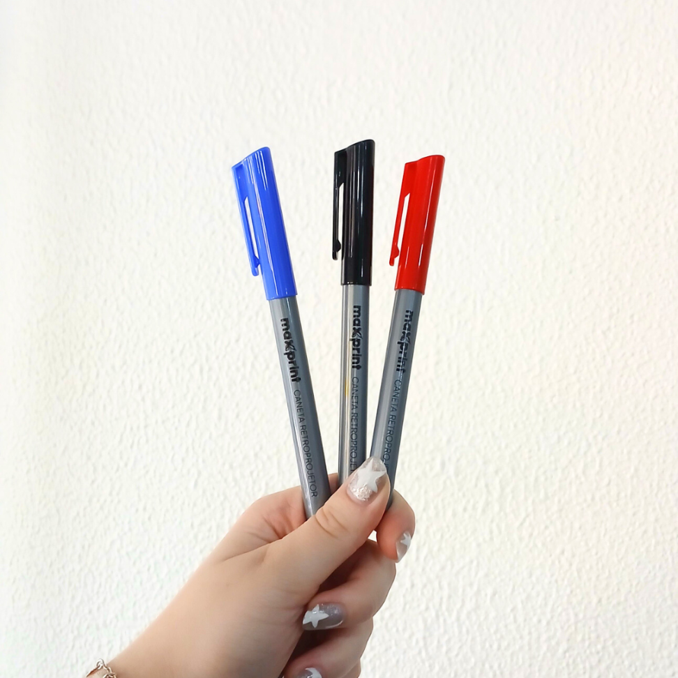 Caneta para Retroprojetor Mark+ Maxprint - #6