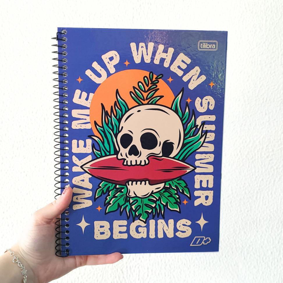 Caderno com Espiral Universitário 1 Matéria D+ Mascuino Tilibra - #13