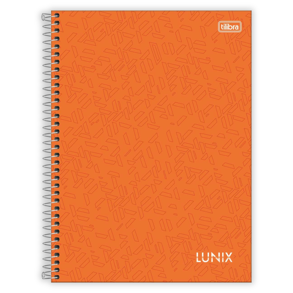 Caderno com Espiral Universitário 1 Matéria Lunix Tilibra - #8