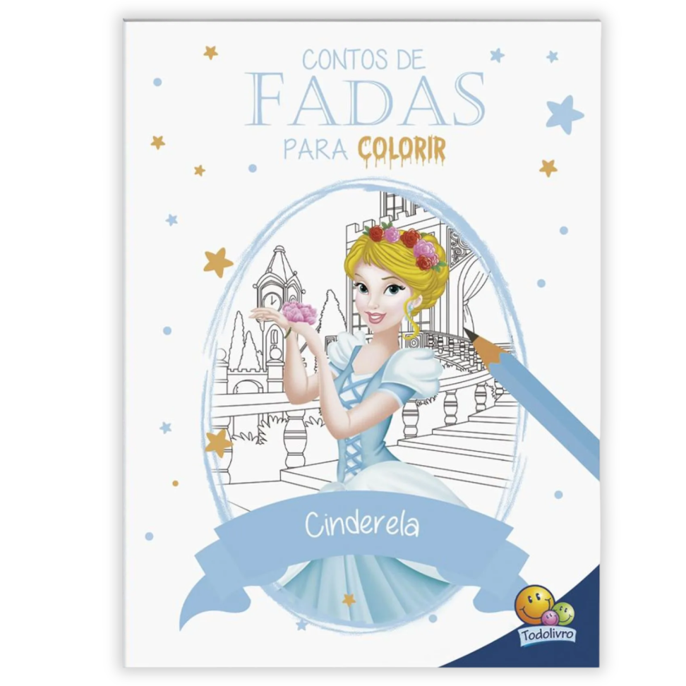Livro Contos de Fadas para Colorir Todolivro - #1