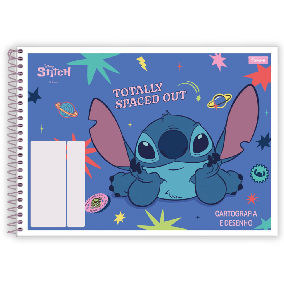 Caderno de Cartografia e Desenho Capa Flexível Stitch Foroni - #2