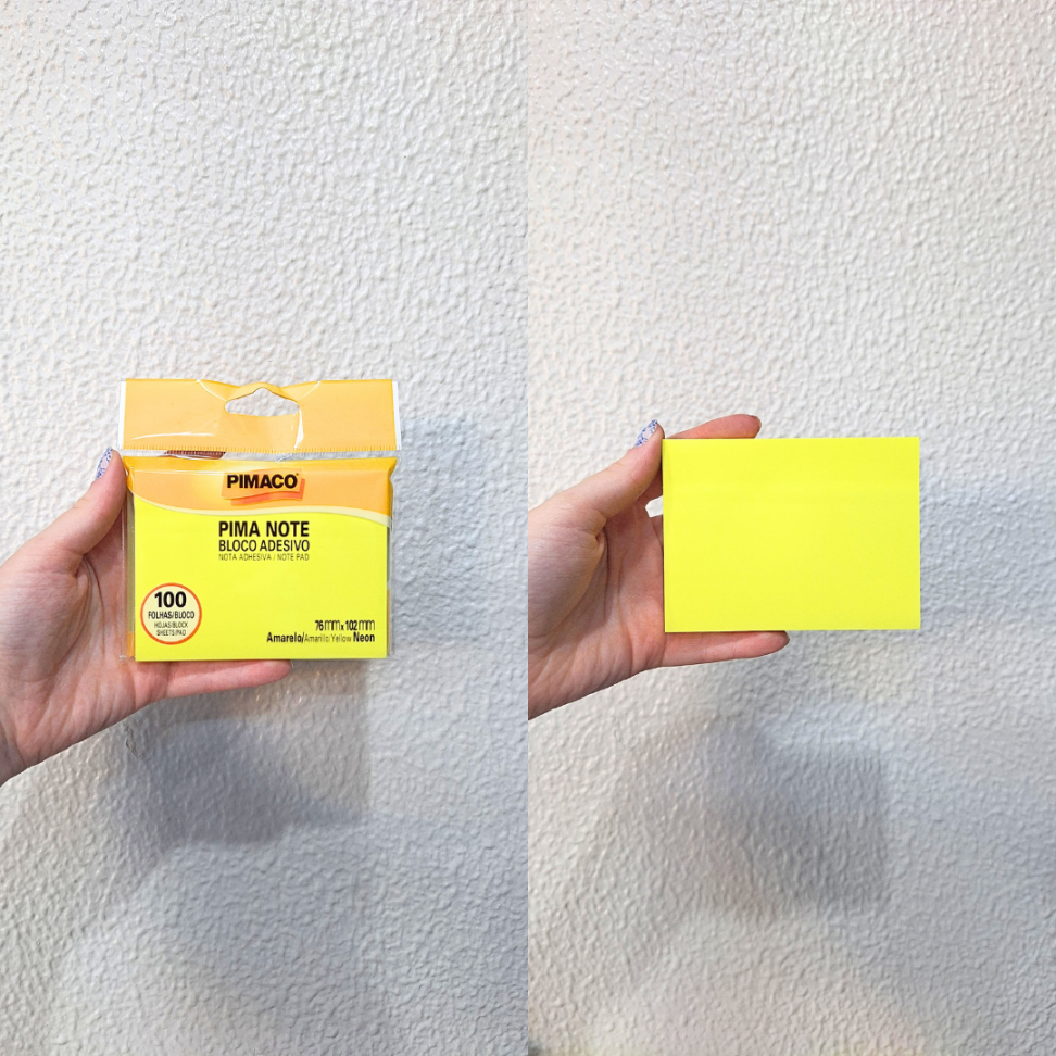 Bloco Adesivo Pima Note 76mm x 102mm Neon Pimaco - #7