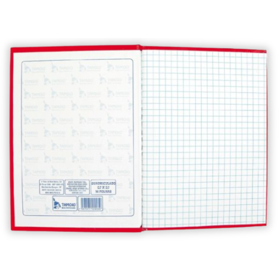 Caderno Quadriculado 5mm x 5mm Tamoio - #1