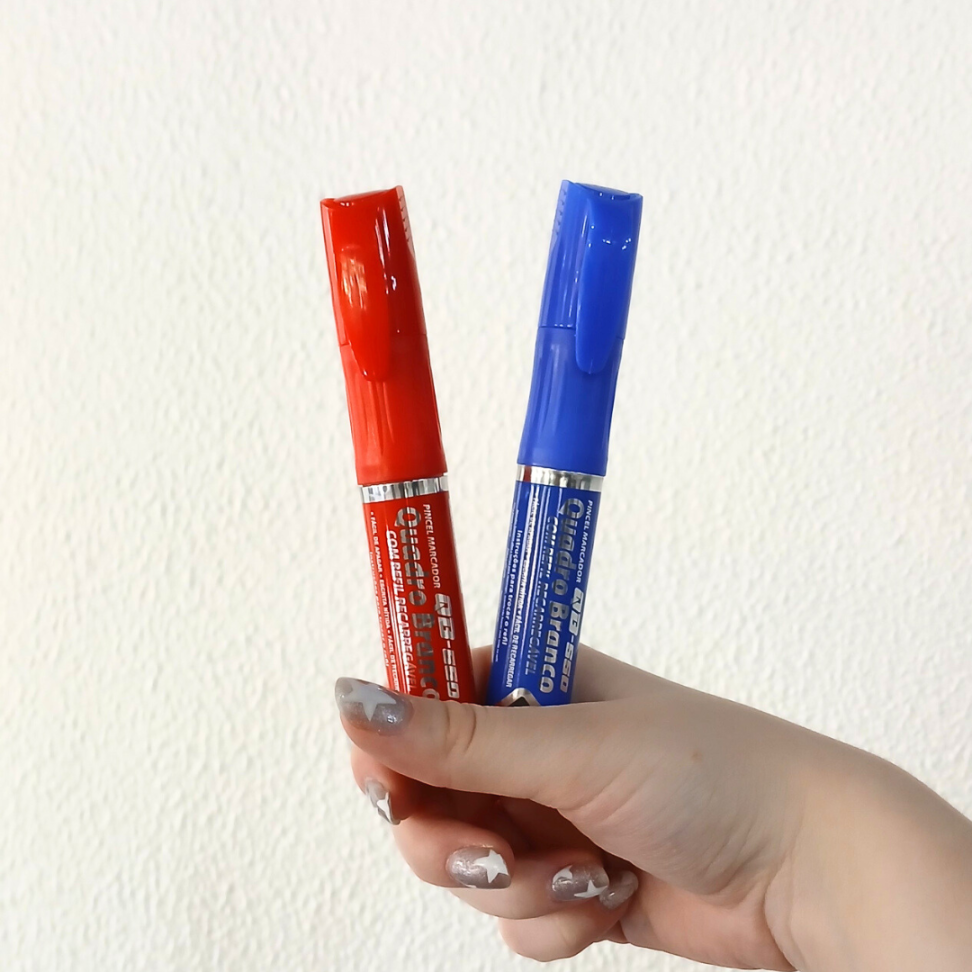 Marcador para Quadro Branco Recarregável QB-550 Grampline - #5