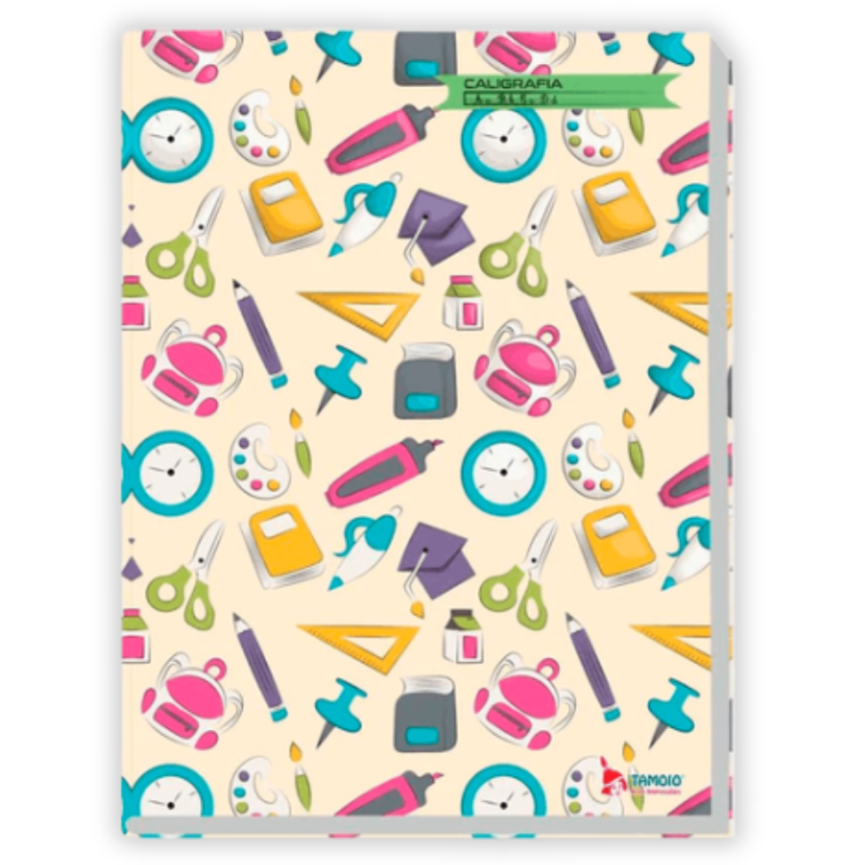 Caderno Brochura Pequeno 1/4 Pedagógico Tamoio - #1