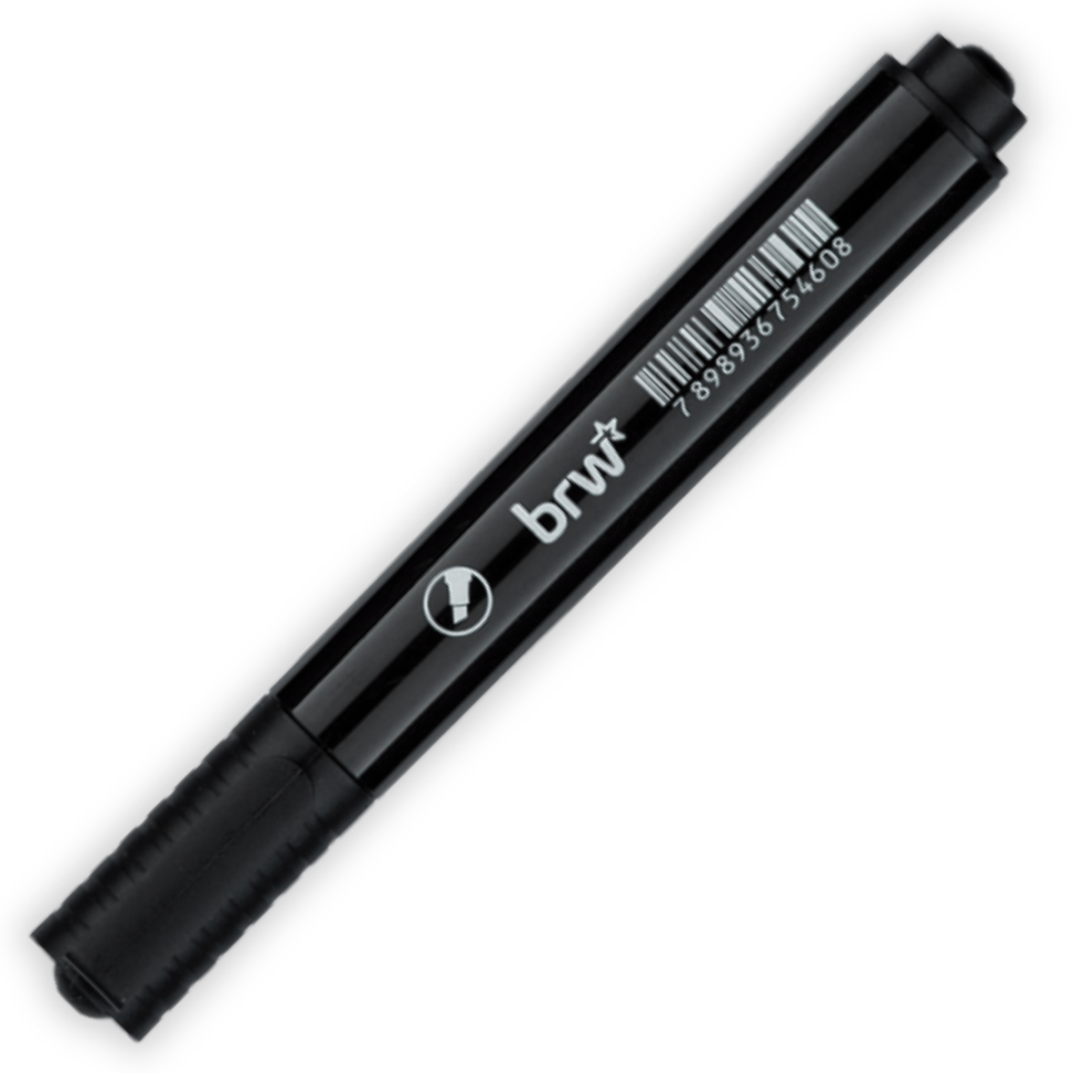 Marcador Permanente Recarregável BRW - #3