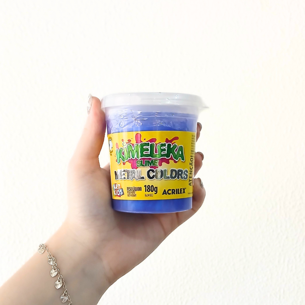 Slime Kimeleka Metal Colors Art Kids 180g Acrilex - #7