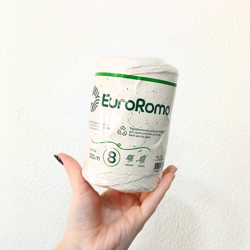 Barbante Cru N.8 305m EuroRoma - #2