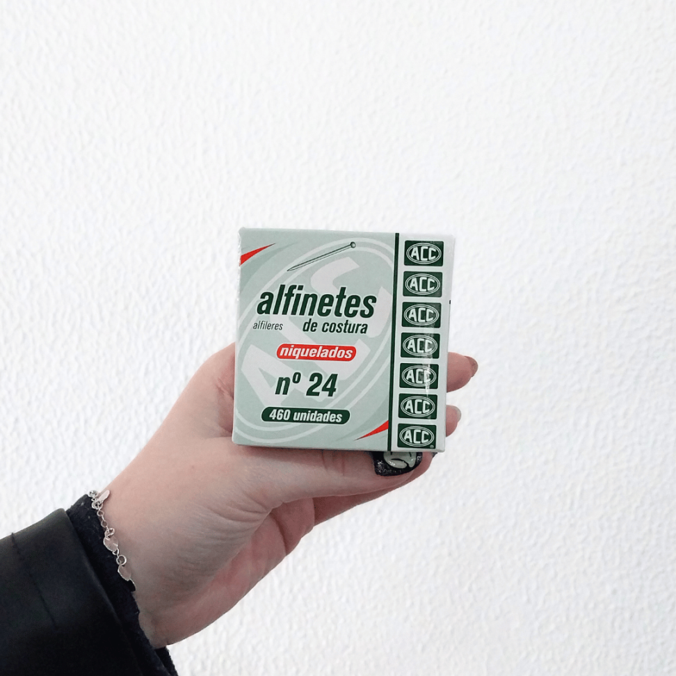 Alfinete de Costura N.24 Niquelado 460 Unidades ACC - #3