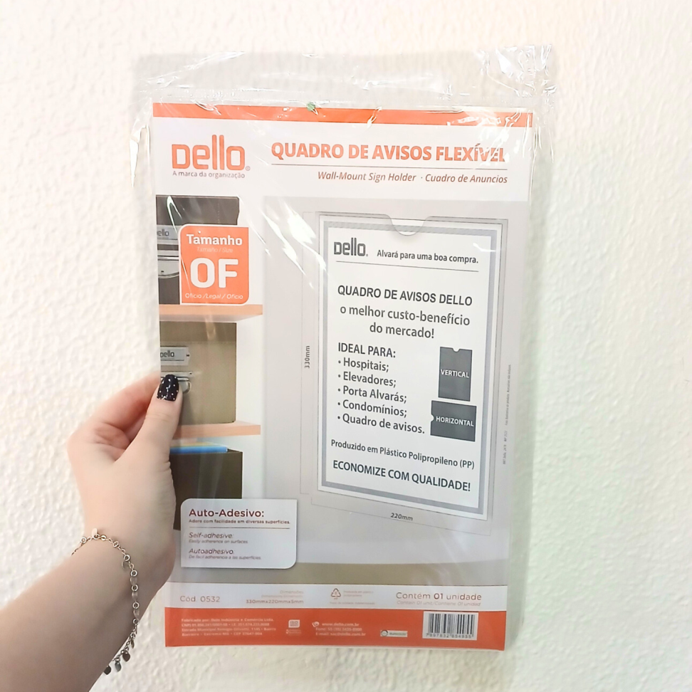 Display Ofício Quadro de Avisos Flexível Dello - #3
