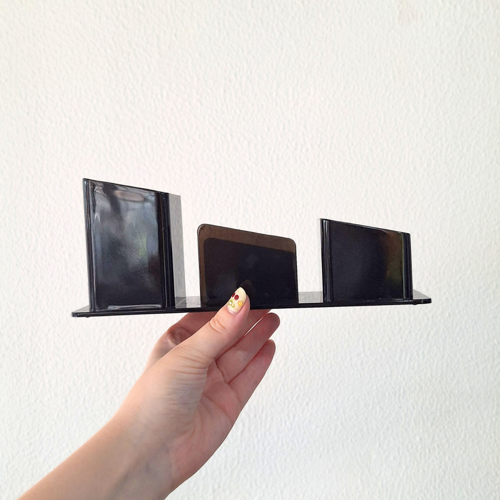 Porta Canetas Triplo Fumê Dello - #2