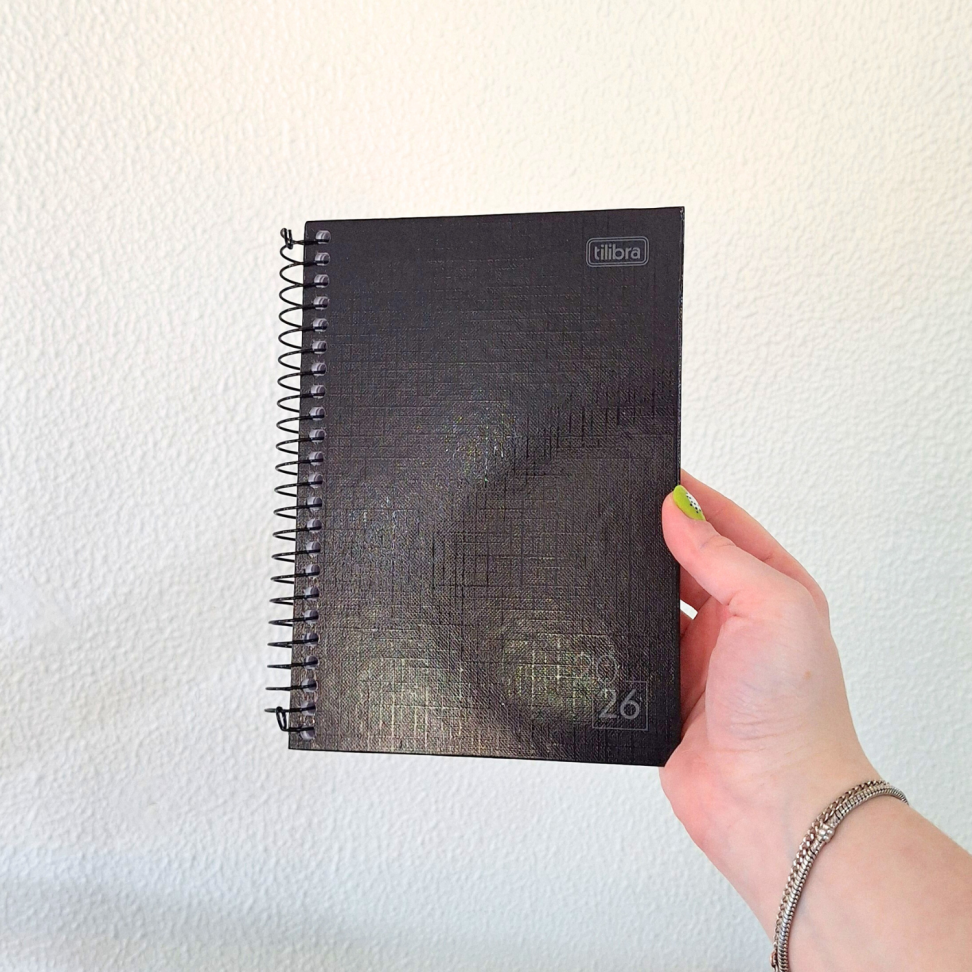 Agenda Executiva Espiral Diária Pequena Spice 2026 Tilibra - #5