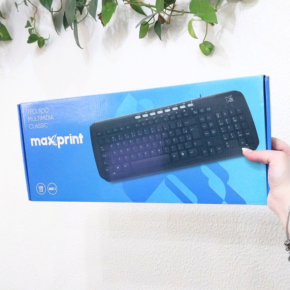 Teclado com Fio Multimídia Classic Maxprint - #3
