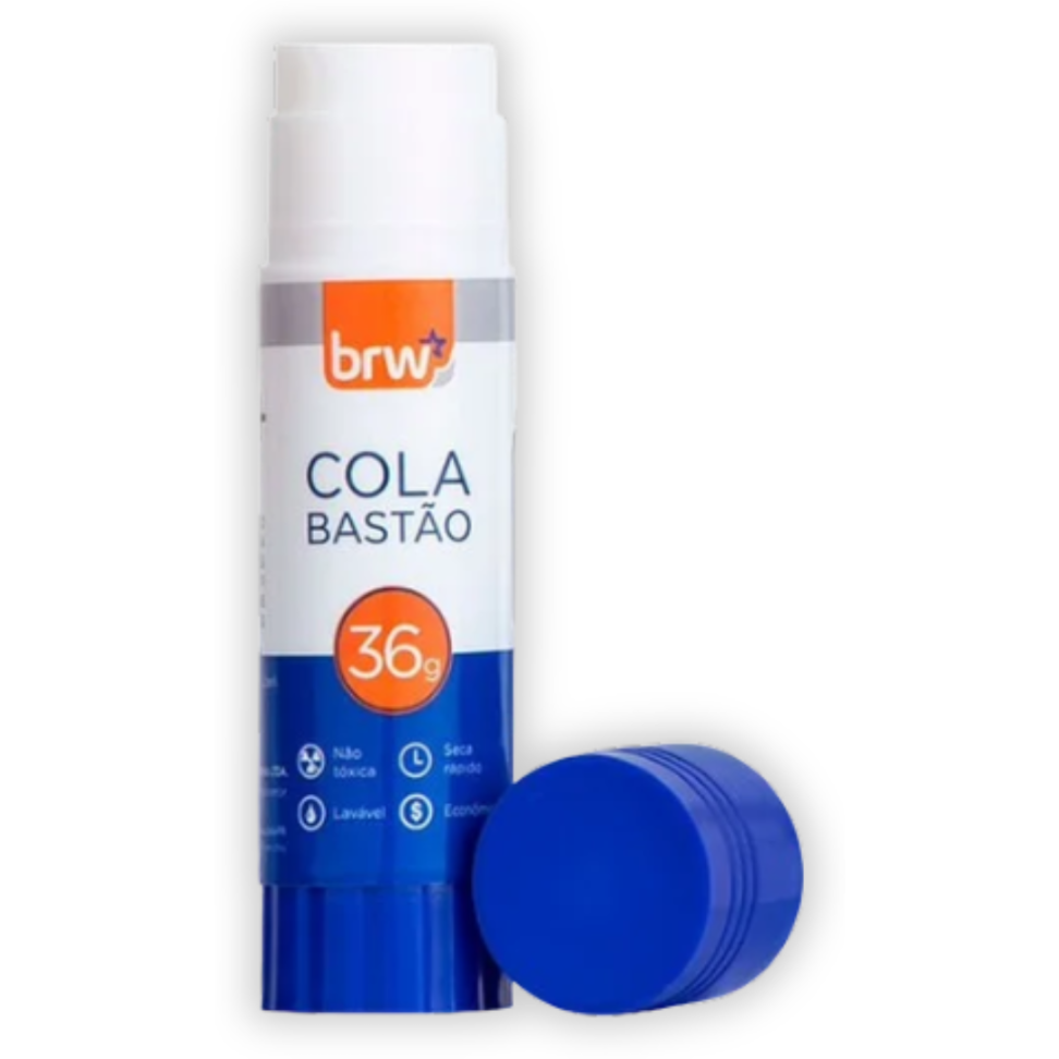 Cola em Bastão 36g BRW - #2