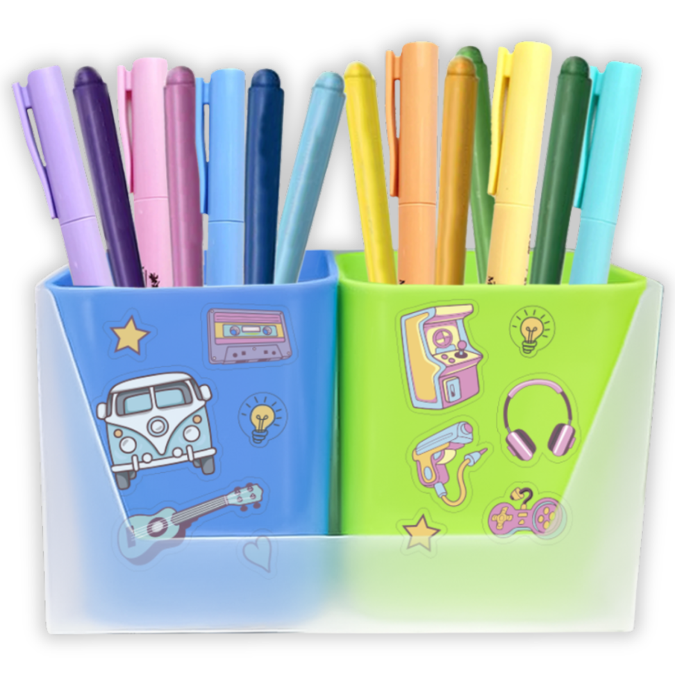 Kit Porta Objetos Duo Full Color Dello - #3