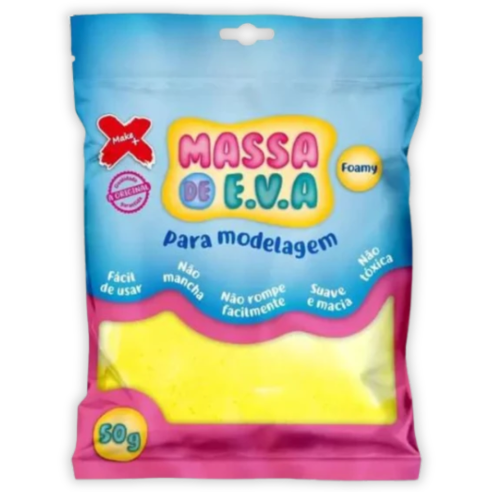 Massa de EVA para Modelagem 50g Make+ - #7