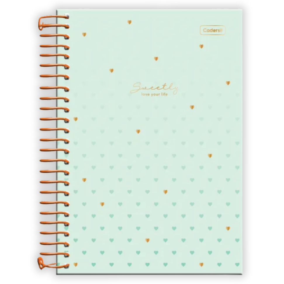 Caderneta com Espiral Sweetly Cadersil - #4