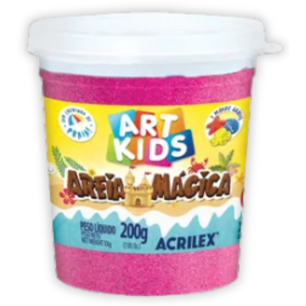 Areia Mágica + Forma Art Kids 200g Acrilex - #2