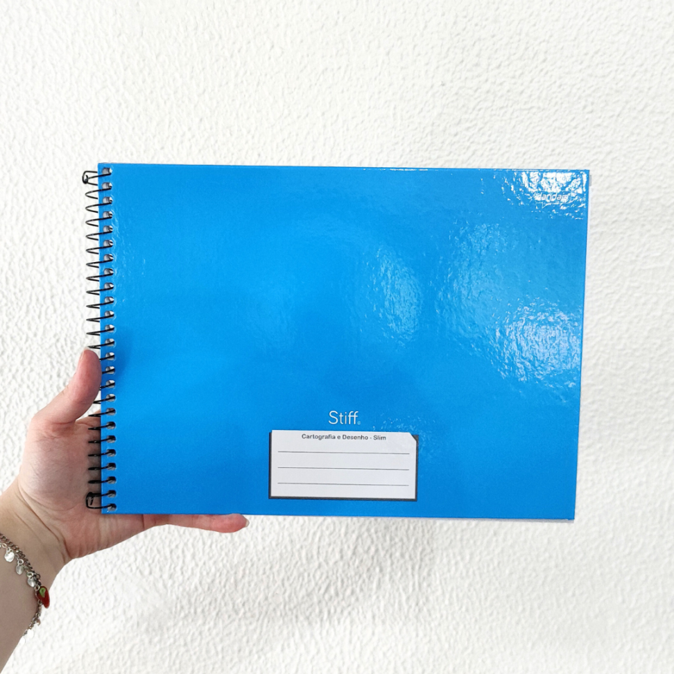 Caderno de Cartografia e Desenho Stiff Jandaia - #1