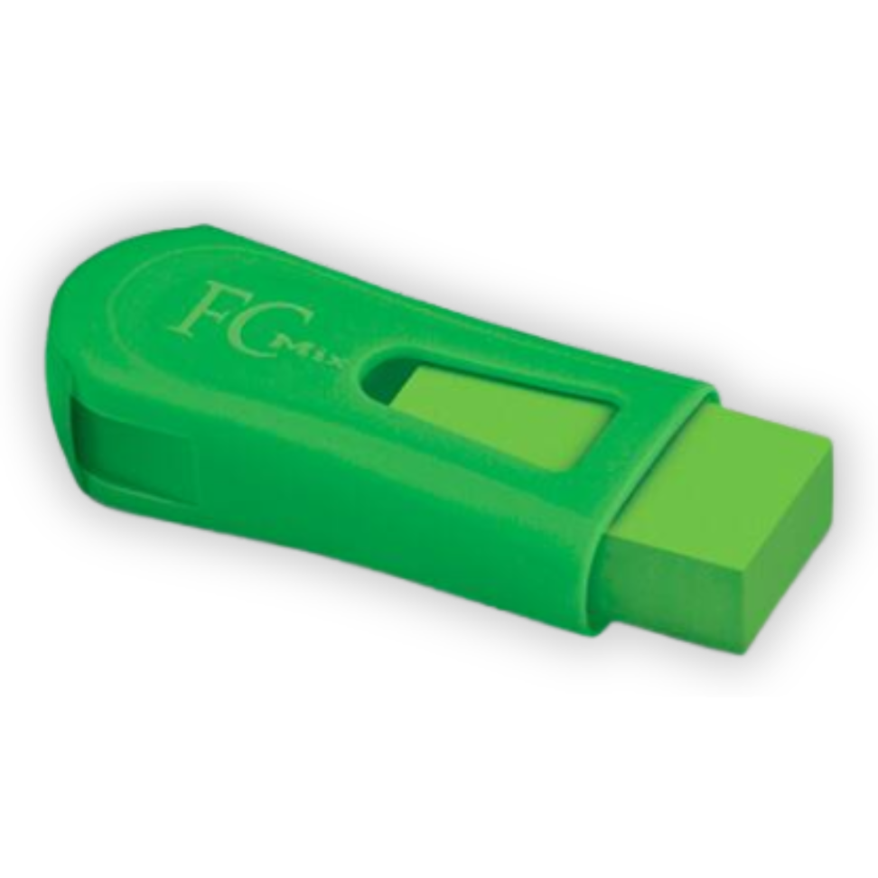 Apontador com Depósito e Borracha Neon Faber-Castell - #5