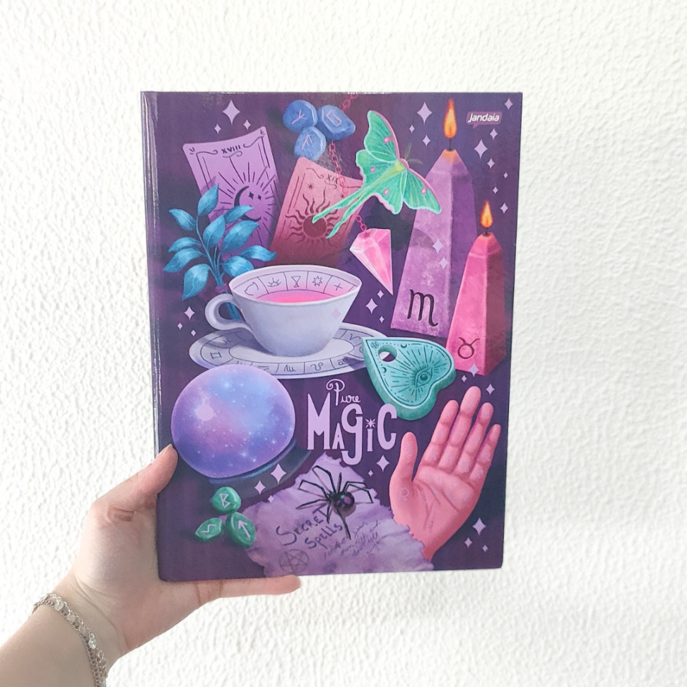 Caderno Brochura Spooky Love Jandaia - #1