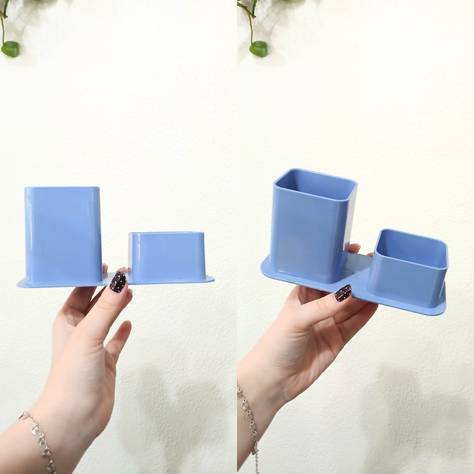 Porta Canetas Duplo Acrílico Color Dello - #12