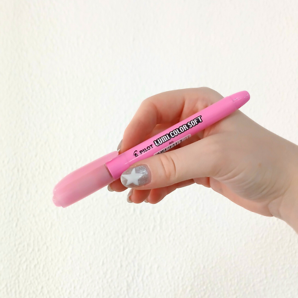 Marca Texto Lumi Color Soft Rosa Pastel Pilot - #3