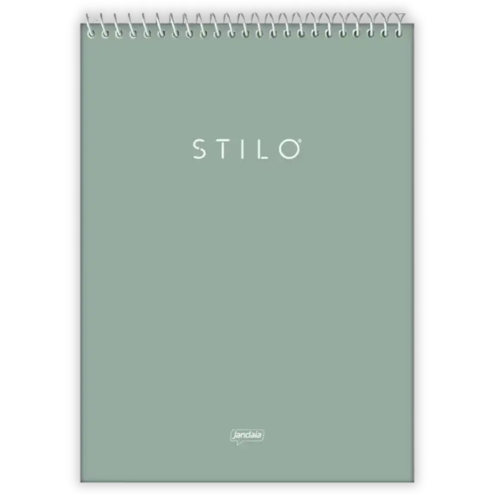Caderno com Espiral Vertical Stilo Jandaia - #5