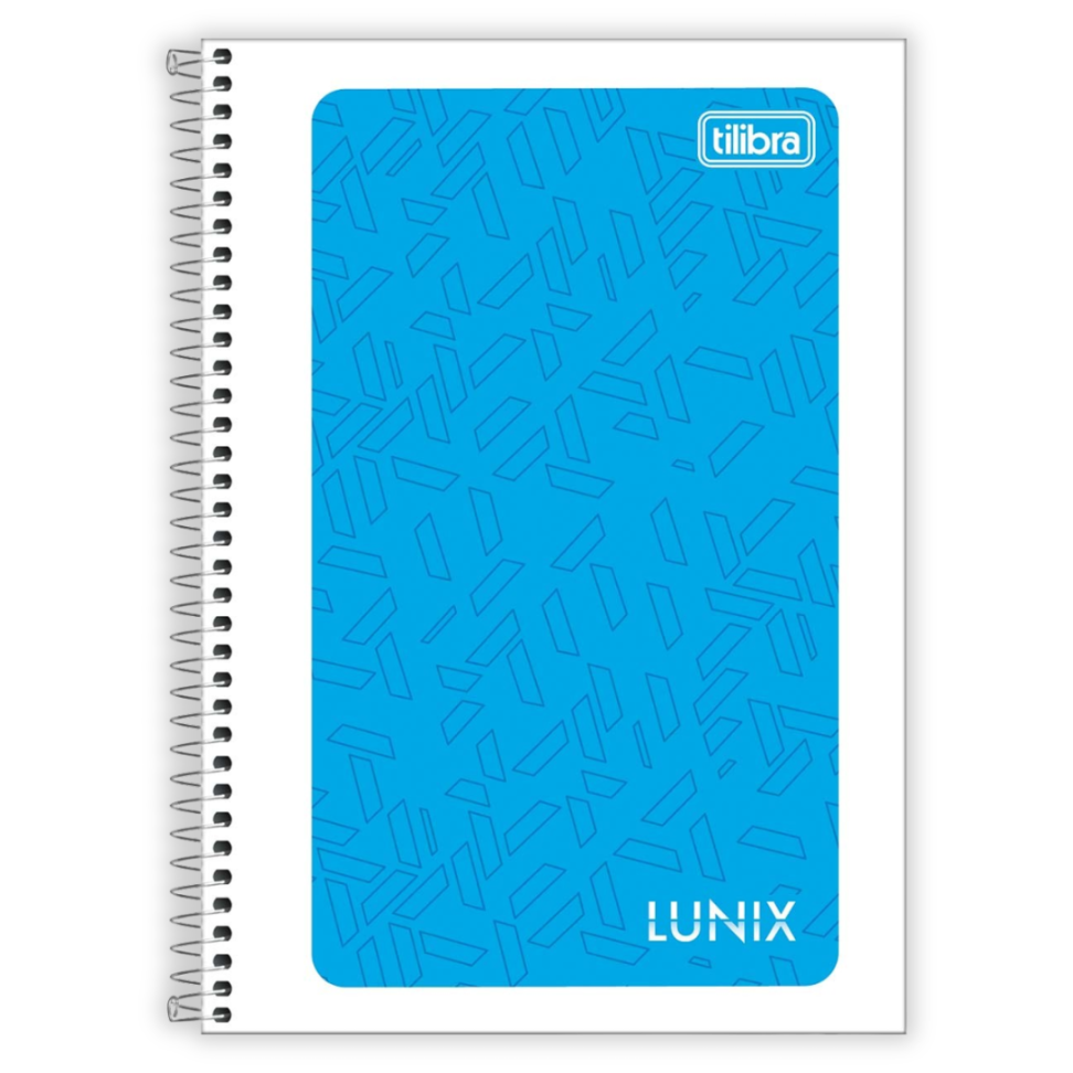 Caderno com Espiral Capa Flexível Pequeno 1/4 Lunix Tilibra - #7