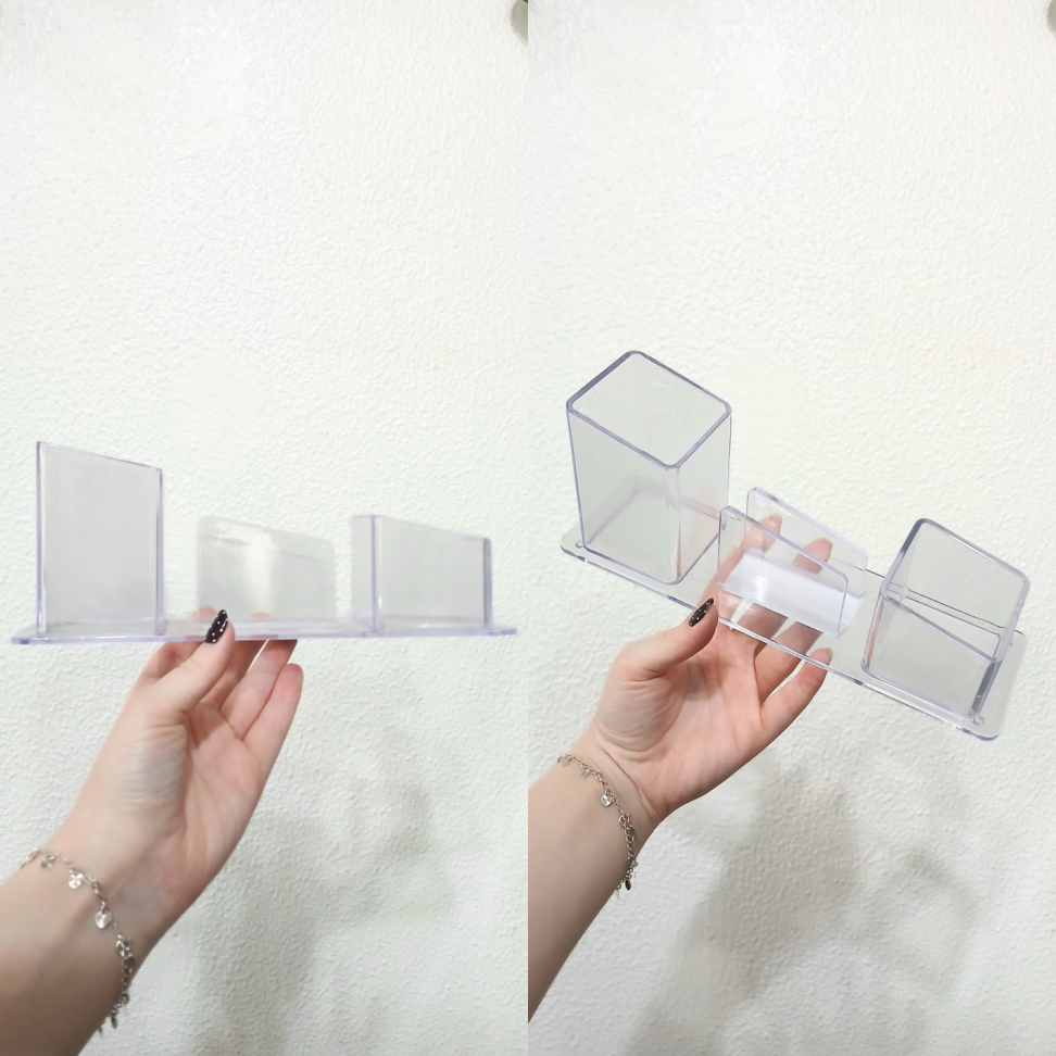 Porta Canetas Triplo Acrílico 3034 Color Dello - #5