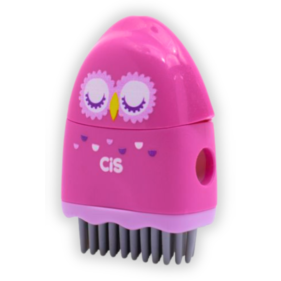 Apontador com Depósito + Borracha + Escova 490 3 em 1 Criatic CiS - #4