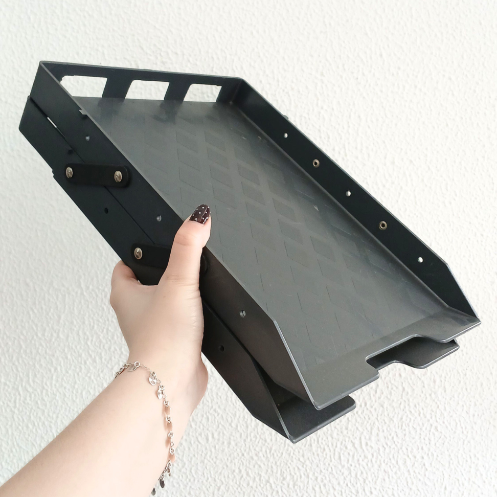 Caixa de Correspondência Dupla Móvel Preto Carbrink - #2