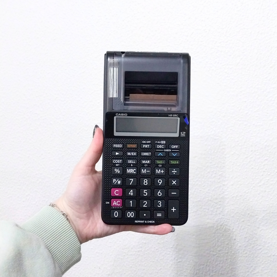 Calculadora com Impressão HR-8RC Casio - #3