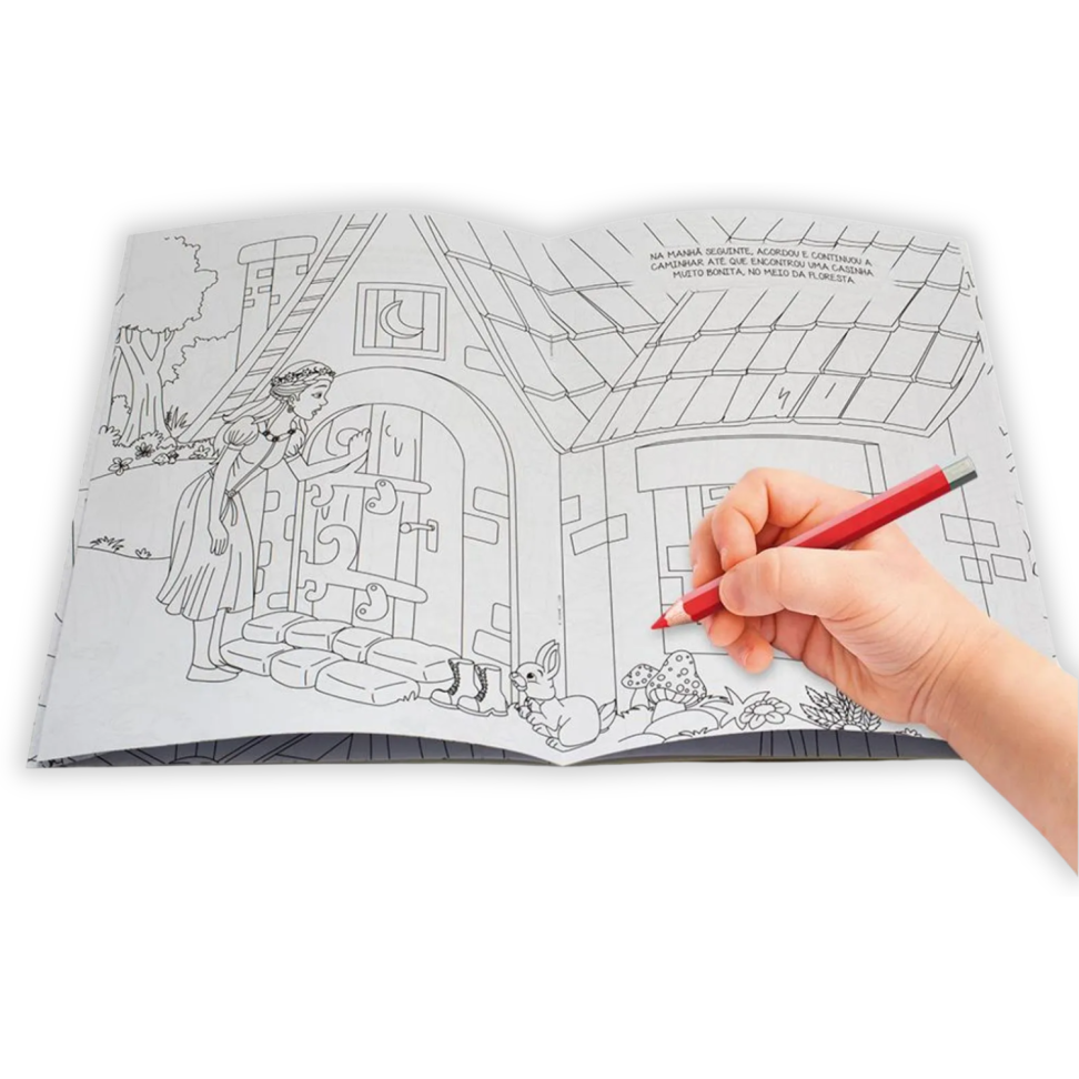 Livro Contos de Fadas para Colorir Todolivro - #1