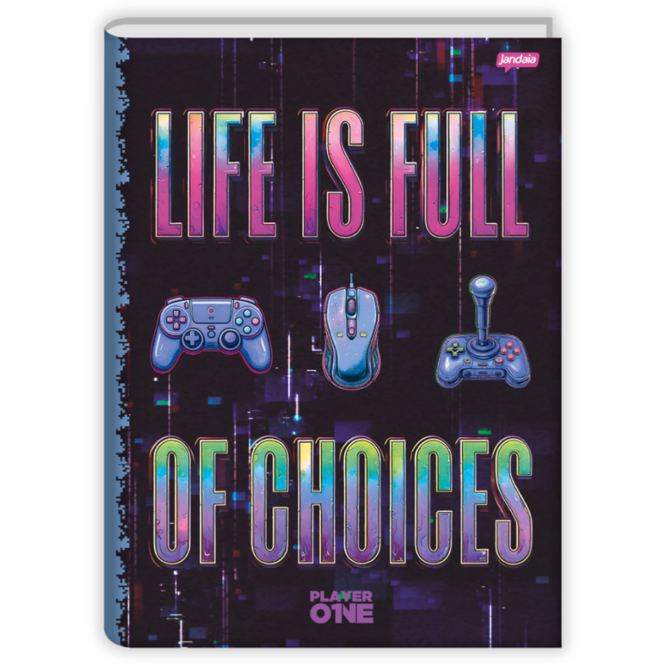 Caderno Brochura Player One Jandaia - #1