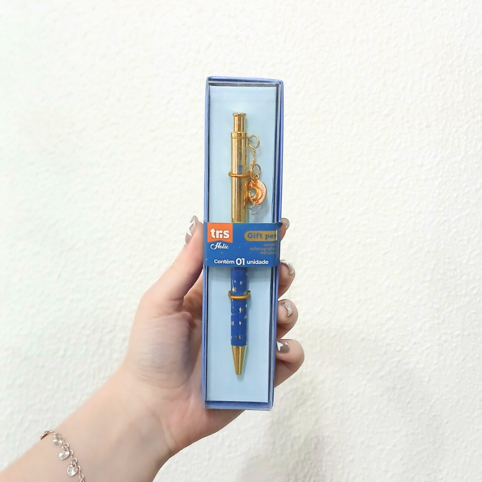 Caneta Esferográfica Metálica Gift Pen Cosmos Holic Tris - #3