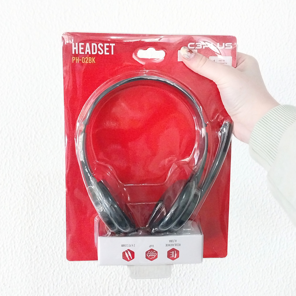 Fone de Ouvido Headset PH-02BK C3Tech - #4