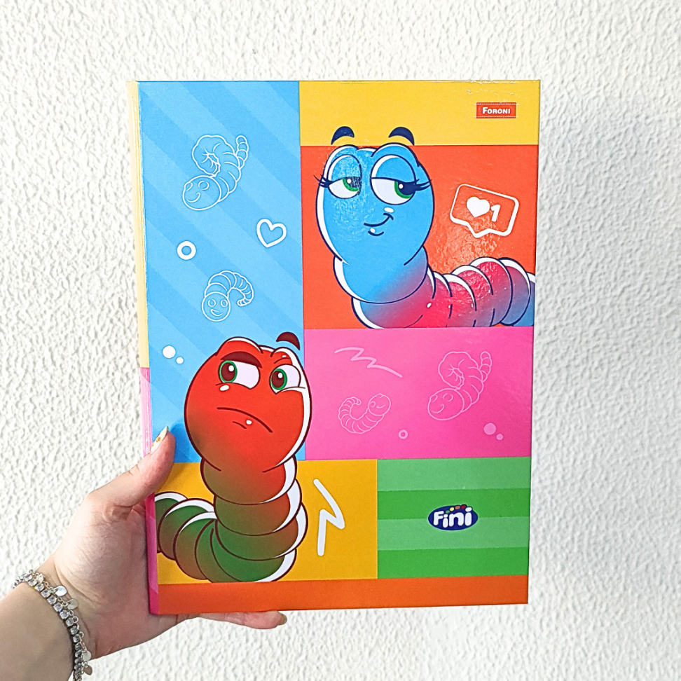 Caderno Brochura com Cheirinho Fini Foroni - #1