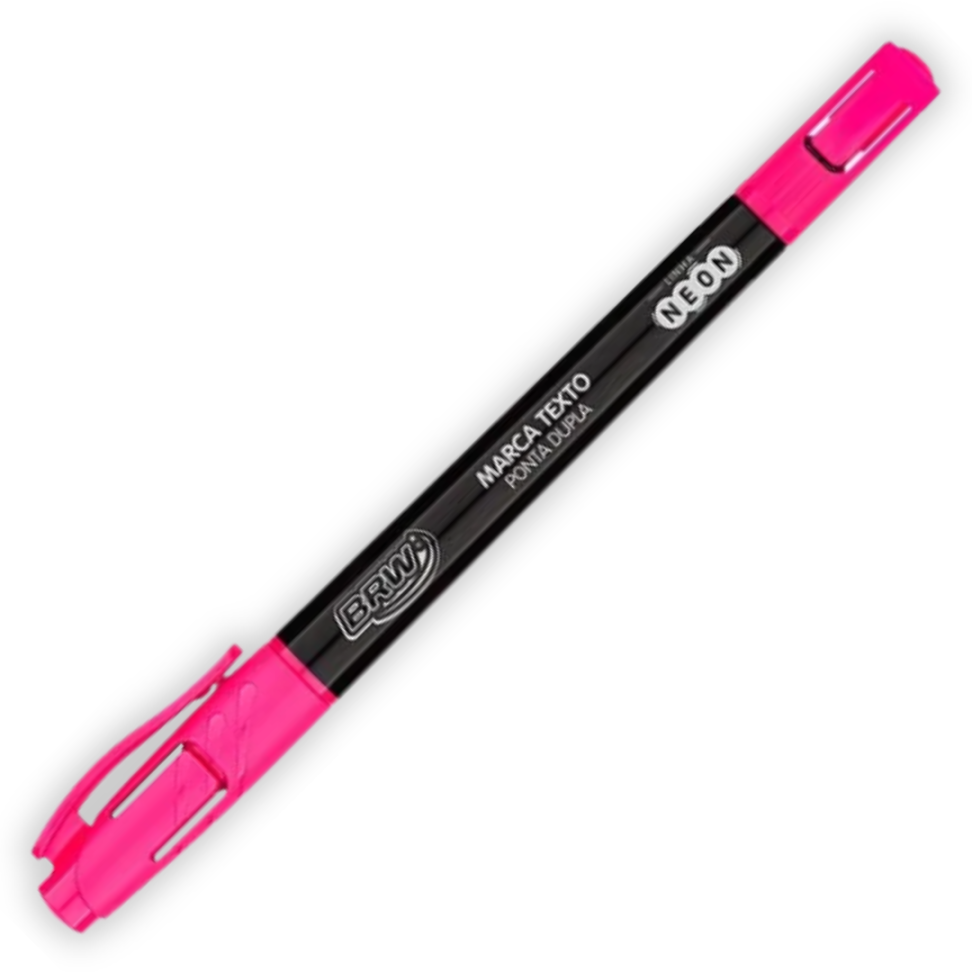 Marca Texto Ponta Dupla Neon BRW - #2