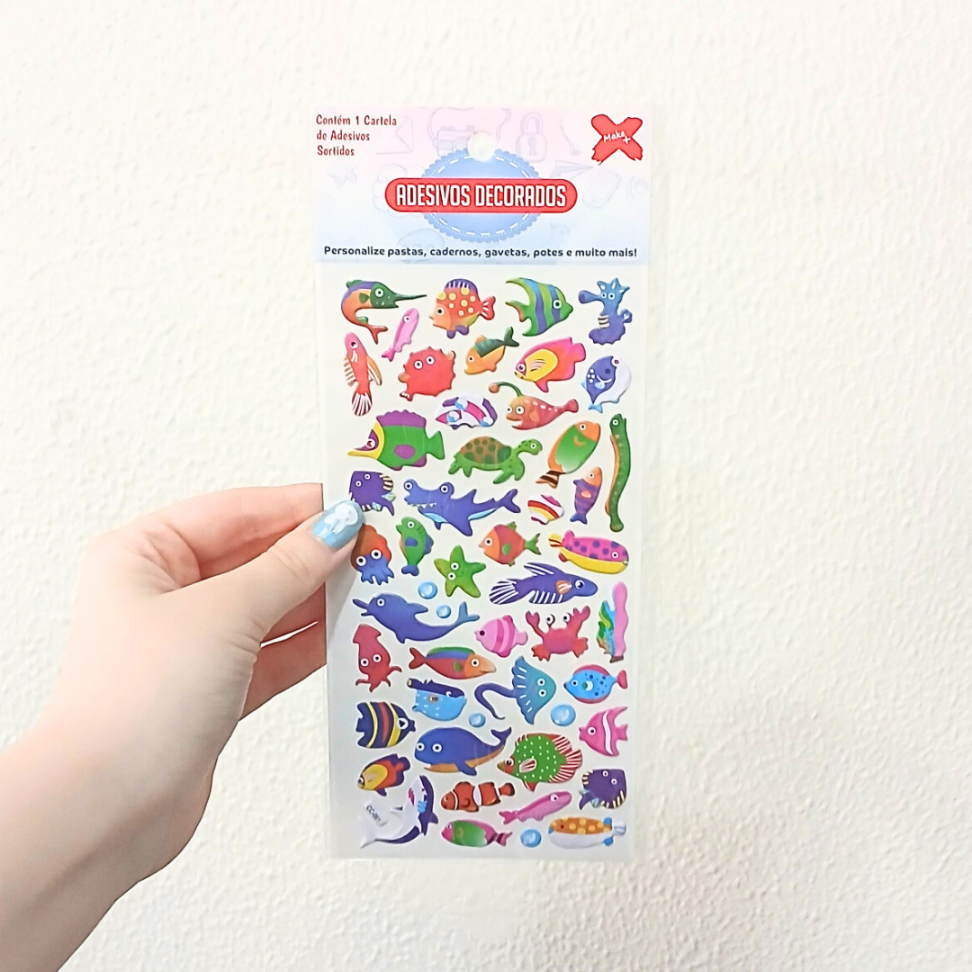 Adesivos Decorados Animais Make+ - #10