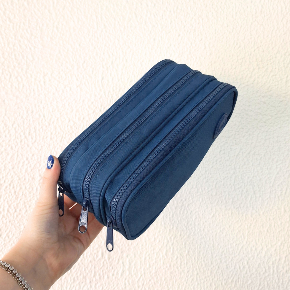 Estojo Triplo Azul Académie Tilibra - #1