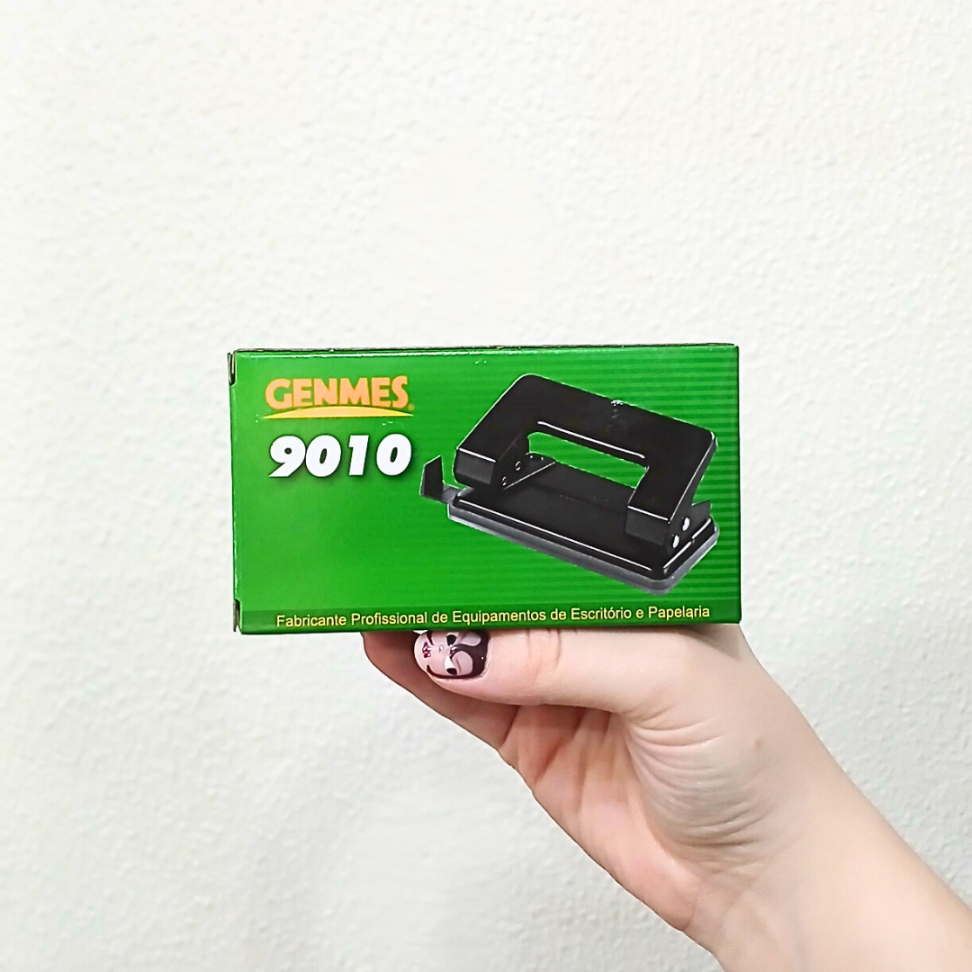 Perfurador 2 Furos 12 Folhas 9010 Genmes - #3