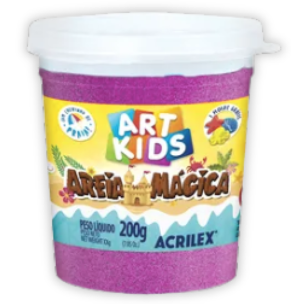 Areia Mágica + Forma Art Kids 200g Acrilex - #7